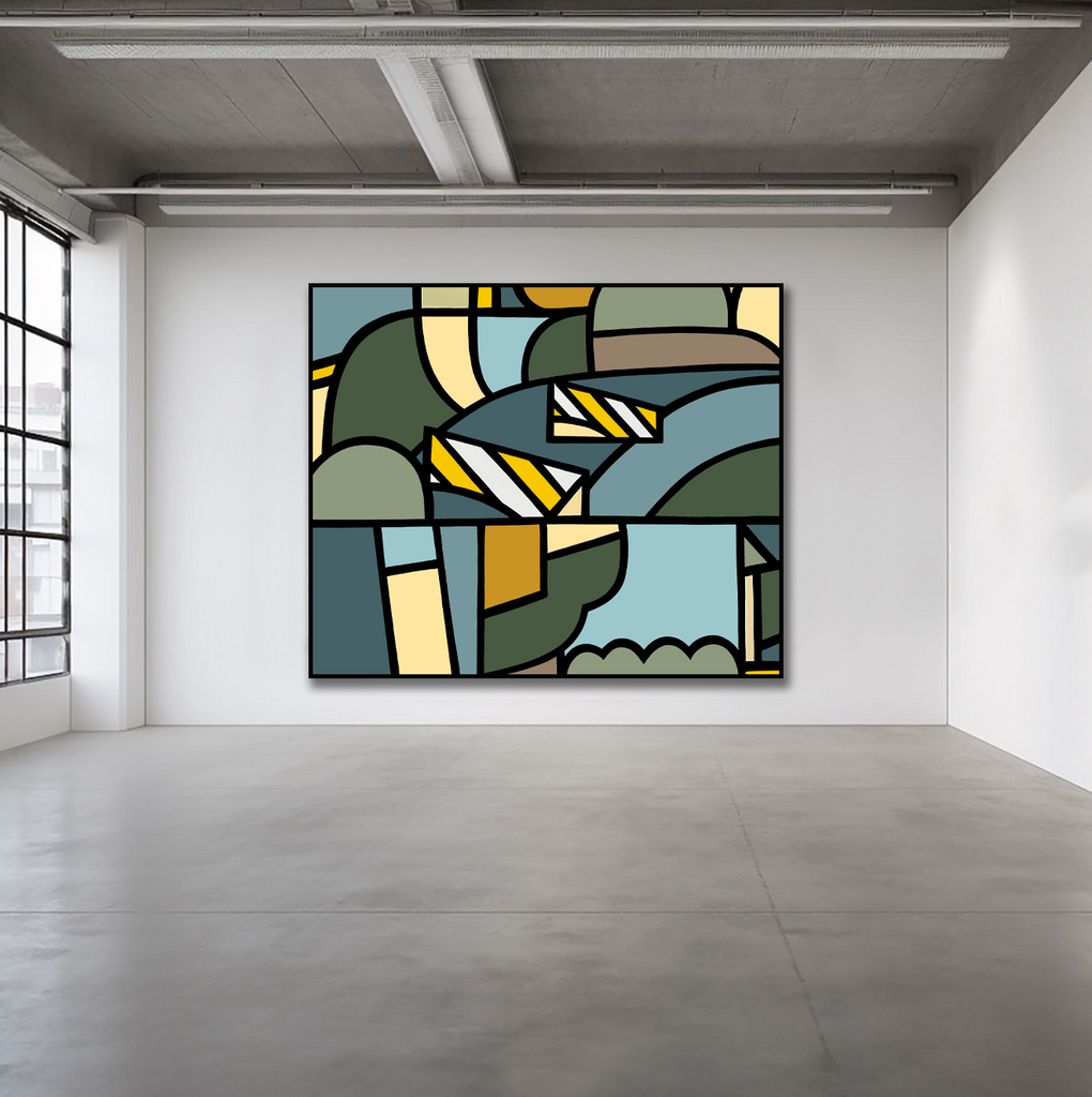 Art as Architecture: Defining Space Through Abstraction