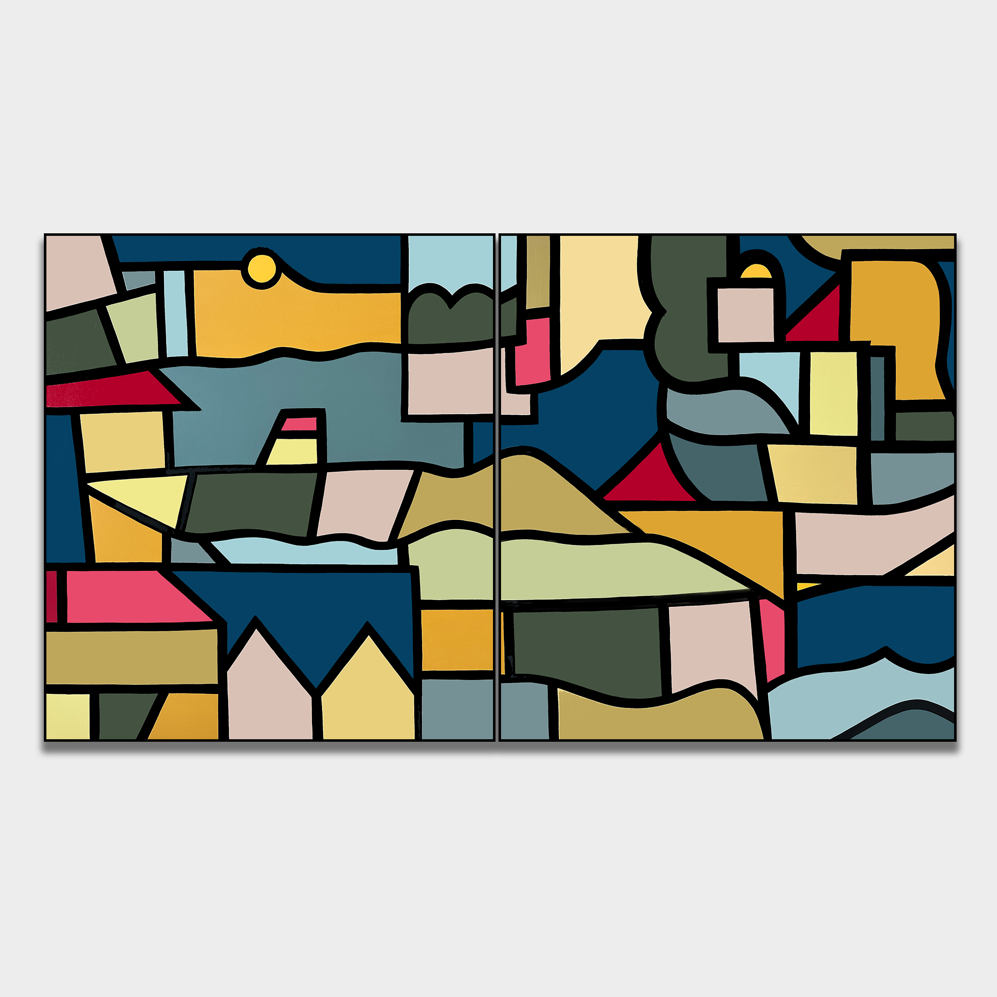 CONTINUUM (2025) Diptych