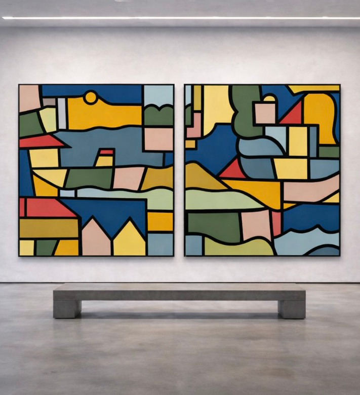 CONTINUUM (2025) Diptych