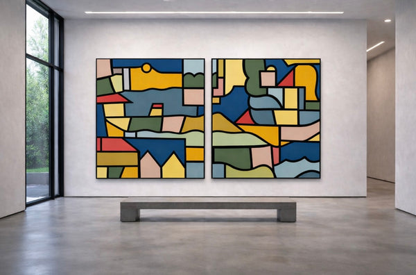 CONTINUUM (2025) Diptych