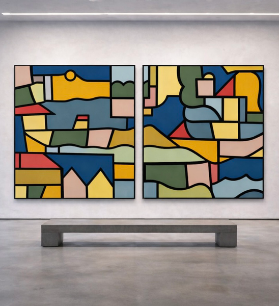 CONTINUUM (2025) Diptych