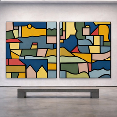 CONTINUUM (2025) Diptych