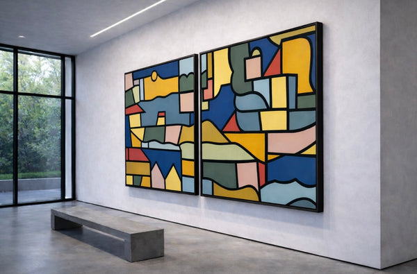 CONTINUUM (2025) Diptych