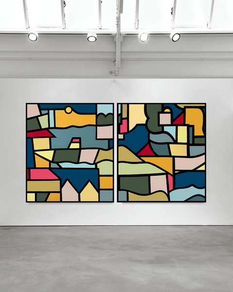 CONTINUUM (2025) Diptych