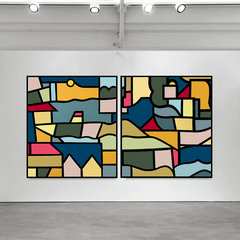 CONTINUUM (2025) Diptych