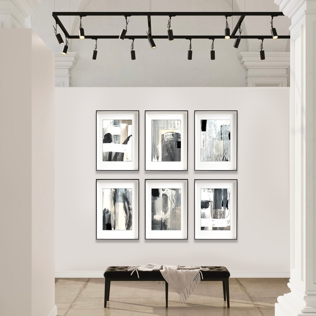 URBAN PASSAGES (Six Original Framed Artworks)