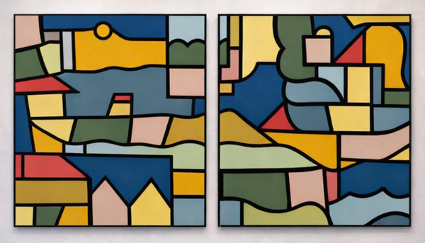 CONTINUUM (2025) Diptych