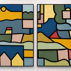 CONTINUUM (2025) Diptych