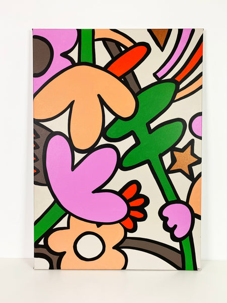 Stardust II - Original Painting by Joanna Wolthuizen