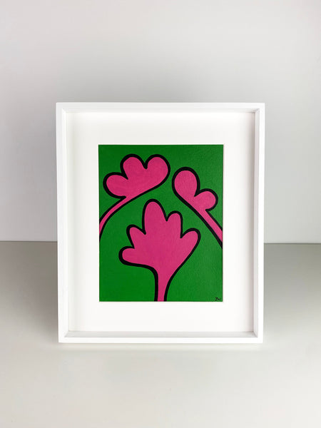 Little Garden - Original Painting by Joanna Wolthuizen